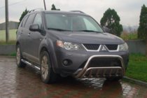 Mitsubishi Outlander 2006-2012 Pare-buffle WT002 (Inox) photo 2