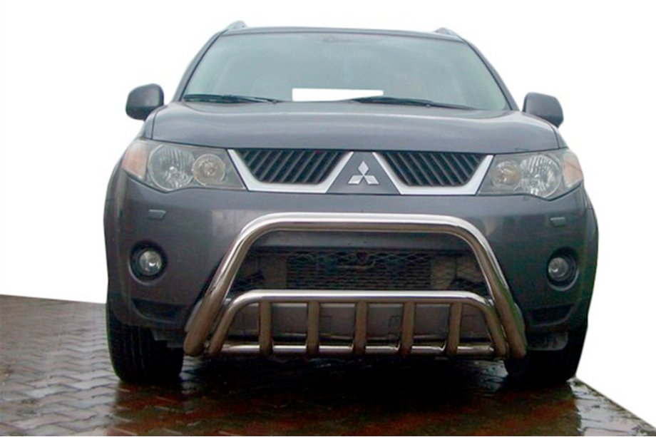 Mitsubishi Outlander 2006-2012 Pare-buffle WT002 (Inox) Image
