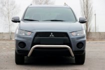 Mitsubishi Outlander 2006-2012 Pare-buffle WT007 (Inox) photo 1