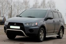 Mitsubishi Outlander 2006-2012 Pare-buffle WT007 (Inox) photo 2