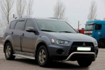 Mitsubishi Outlander 2006-2012 Pare-buffle WT007 (Inox) photo 3
