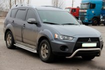 Mitsubishi Outlander 2006-2012 Pare-buffle WT007 (Inox) photo 4