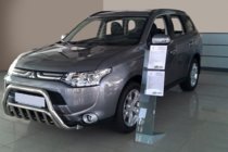 Mitsubishi Outlander 2012-2021 Pare-buffle WT002 (Inox) photo 3