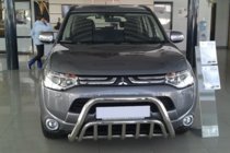 Mitsubishi Outlander 2012-2021 Pare-buffle WT002 (Inox) photo 2
