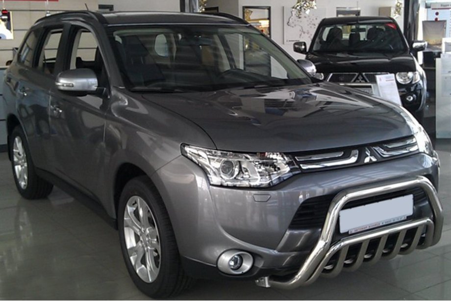Mitsubishi Outlander 2012-2021 Pare-buffle WT002 (Inox) Image