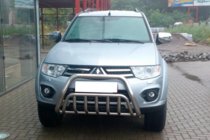 Mitsubishi Pajero Sport 2008-2015 Protection Avant WT002 (Inox) photo 1
