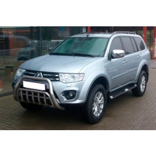 Protection Avant WT002 (Inox) Mitsubishi Pajero Sport 2008-2015 photo 2