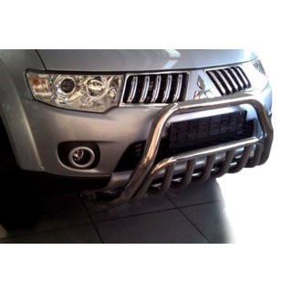 Protection Avant WT002 (Inox) Mitsubishi Pajero Sport 2008-2015 photo 4