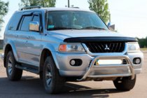 Mitsubishi Pajero Sport 1996-2007 Pare-buffle WT022 Inox photo 3