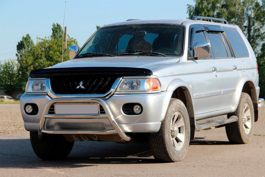 Mitsubishi Pajero Sport 1996-2007 Pare-buffle WT022 Inox Image