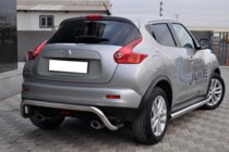 Nissan Juke 2010-2019 Barres Latérales Ø60 (2 pcs, Inox) photo 4