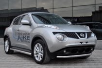 Nissan Juke 2010-2019 Barres Latérales Ø60 (2 pcs, Inox) photo 3