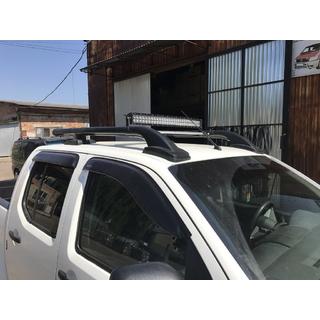 Barres de toit avec barres transversales (2 pcs, Noir) photo 3