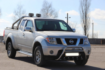 Nissan Navara 2006-2015 Pare-buffle WT003 (Inox) photo 5