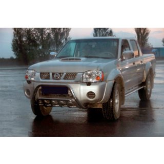 Pare-buffle WT002 (Inox) Nissan NP300 1999-2015 photo 1