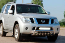 Nissan Navara 2006-2015 Pare-buffle WT008 (Inox) photo 2