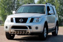 Nissan Pathfinder R51 2005-2014 Pare-buffle WT008 (Inox) photo 4