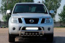 Nissan Pathfinder R51 2005-2014 Pare-buffle WT008 (Inox) photo 3