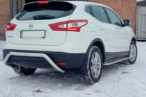 Nissan Qashqai 2014-2021 Arceau Arrière AK007-1 (Inox) photo 5