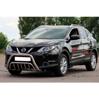 Pare-buffle WT002 (Inox) Nissan Qashqai 2014-2021 photo 2