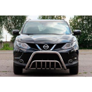 Pare-buffle WT002 (Inox) Nissan Qashqai 2014-2021 photo 1
