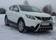 Nissan Qashqai 2014-2021 Pare-buffle WT003 (Inox) photo 4