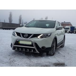 Pare-buffle WT003 (Inox) Nissan Qashqai 2014-2021 photo 3