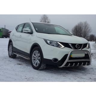 Pare-buffle WT003 (Inox) Nissan Qashqai 2014-2021 photo 4