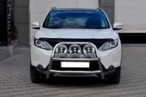 Nissan Qashqai 2014-2021 Pare-buffle WT018 (Inox) photo 2