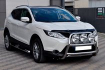 Nissan Qashqai 2014-2021 Pare-buffle WT018 (Inox) photo 1