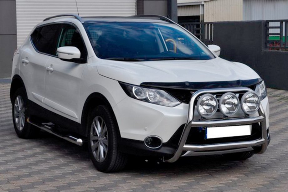 Nissan Qashqai 2014-2021 Pare-buffle WT018 (Inox) Image