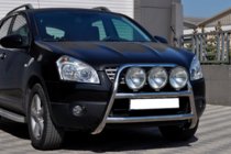 Nissan Qashqai 2010-2014 Pare-buffle WT018 (Inox) photo 2