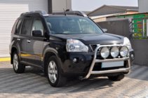 Nissan X-trail T31 2007-2014 Protection Avant WT018 (Inox) photo 2