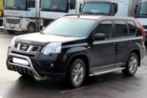 Nissan X-trail T31 2007-2014 Protection Avant WT002 (Inox) photo 3