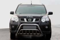 Nissan X-trail T31 2007-2014 Protection Avant WT002 (Inox) photo 1