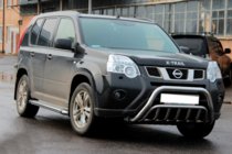 Nissan X-trail T31 2007-2014 Protection Avant WT002 (Inox) photo 2