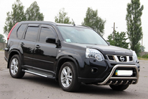Nissan X-trail T31 2007-2014 Protection Avant WT003 (Inox) photo 5