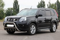 Nissan X-trail T31 2007-2014 Protection Avant WT003 (Inox) photo 6