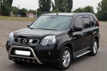 Nissan X-trail T31 2007-2014 Protection Avant WT003 (Inox) photo 3