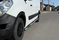 Renault Master 2011-2023 Barres Latérales BB002 (2 pcs, Inox) photo 3