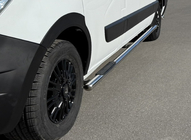 Renault Master 2011-2023 Barres Latérales BB002 (2 pcs, Inox) photo 4