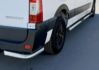 Renault Master 2011-2023 Barres Latérales BB002 (2 pcs, Inox) photo 7