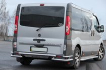 Opel Vivaro 2001–2015 Protection Arrière AK-Special (Inox) photo 4