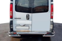 Opel Vivaro 2001–2015 Protection Arrière AK-Special (Inox) photo 2
