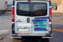 Opel Vivaro 2001–2015 Protection Arrière AK-Special (Inox) photo 6