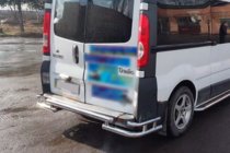 Renault Trafic 2001–2015 Protection Arrière AK-Special (Inox) photo 3