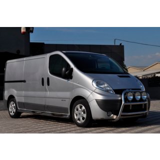 Pare-buffle WT018 (Inox) Nissan Primastar 2002-2014 photo 4