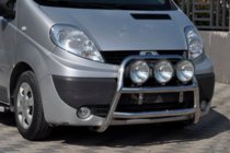 Opel Vivaro 2001–2015 Pare-buffle WT018 (Inox) photo 1
