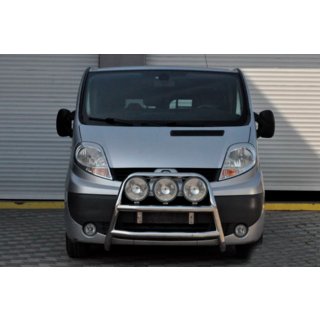 Pare-buffle WT018 (Inox) Opel Vivaro 2001–2015 photo 2