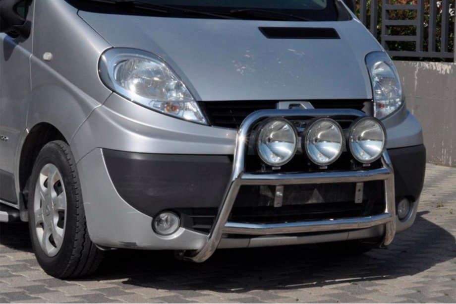 Opel Vivaro 2001–2015 Pare-buffle WT018 (Inox) Image